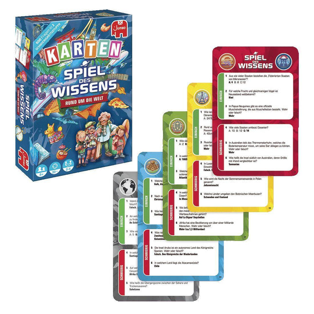 Spiel des Wissens - Rund um die Welt Kartenspiel