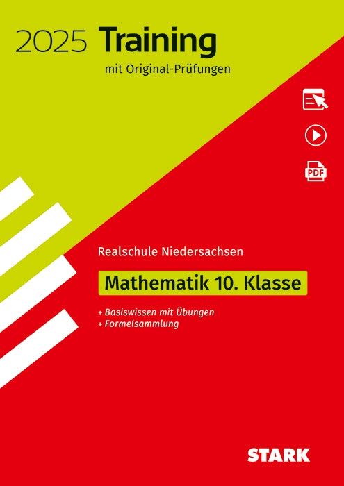 Original-Prüfungen und Training Abschlussprüfung Realschule 2025 - Mathematik - Niedersachsen