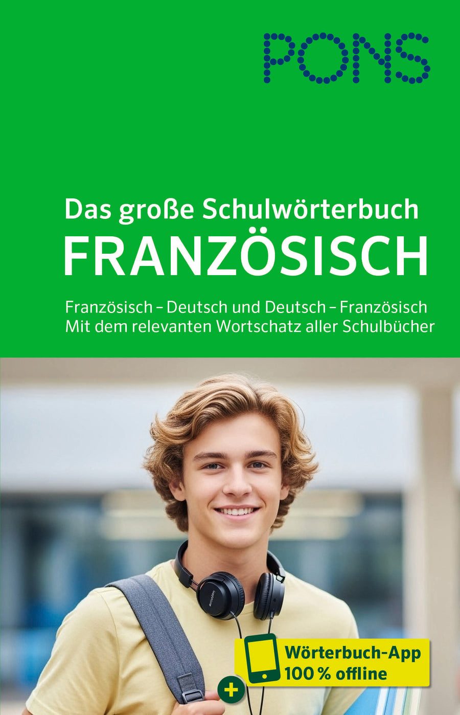 Originalcover – PONS Das große Schulwörterbuch Französisch, Ausgabe 2026