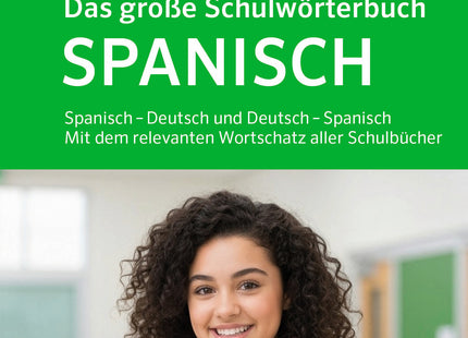 Originalcover – PONS Das große Schulwörterbuch Spanisch, Ausgabe 2026