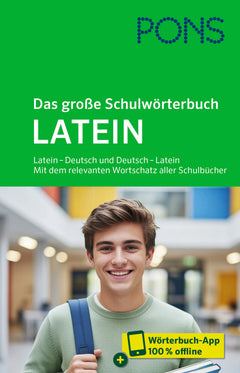 PONS Das große Schulwörterbuch Latein – Ausgabe 2026 mit Wörterbuch-App