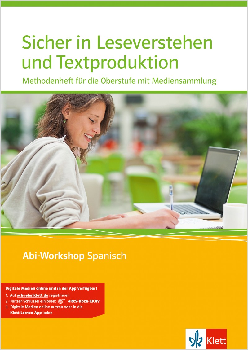 Originalcover: Klett Abi-Workshop Spanisch – Sicher in Leseverstehen und Textproduktion