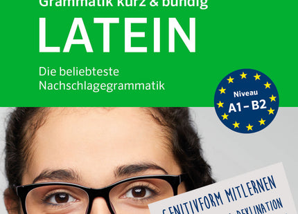 PONS Grammatik kurz & bündig Latein – Regeln und Online-Übungen – Originalcover