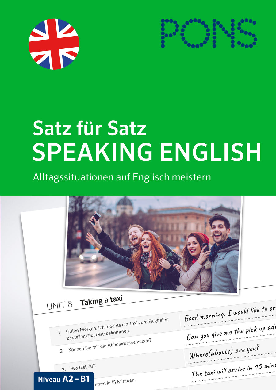 Originalcover – PONS Satz für Satz Speaking English