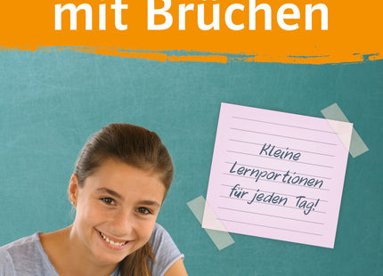 Originalcover: Klett 10-Minuten-Training Mathematik – Rechnen mit Brüchen 5./6. Klasse