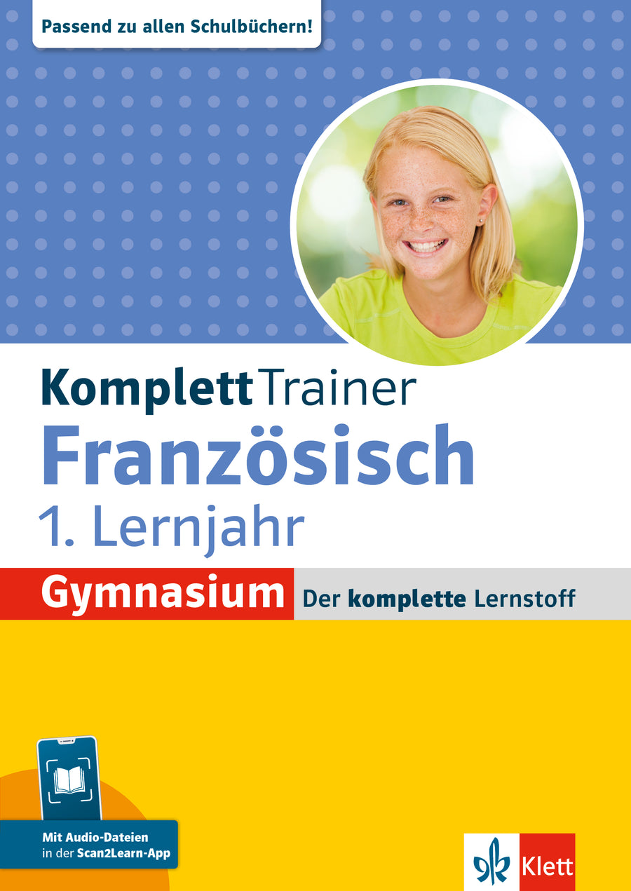Originalcover – Klett KomplettTrainer Französisch, 1. Lernjahr, Ausgabe 2026