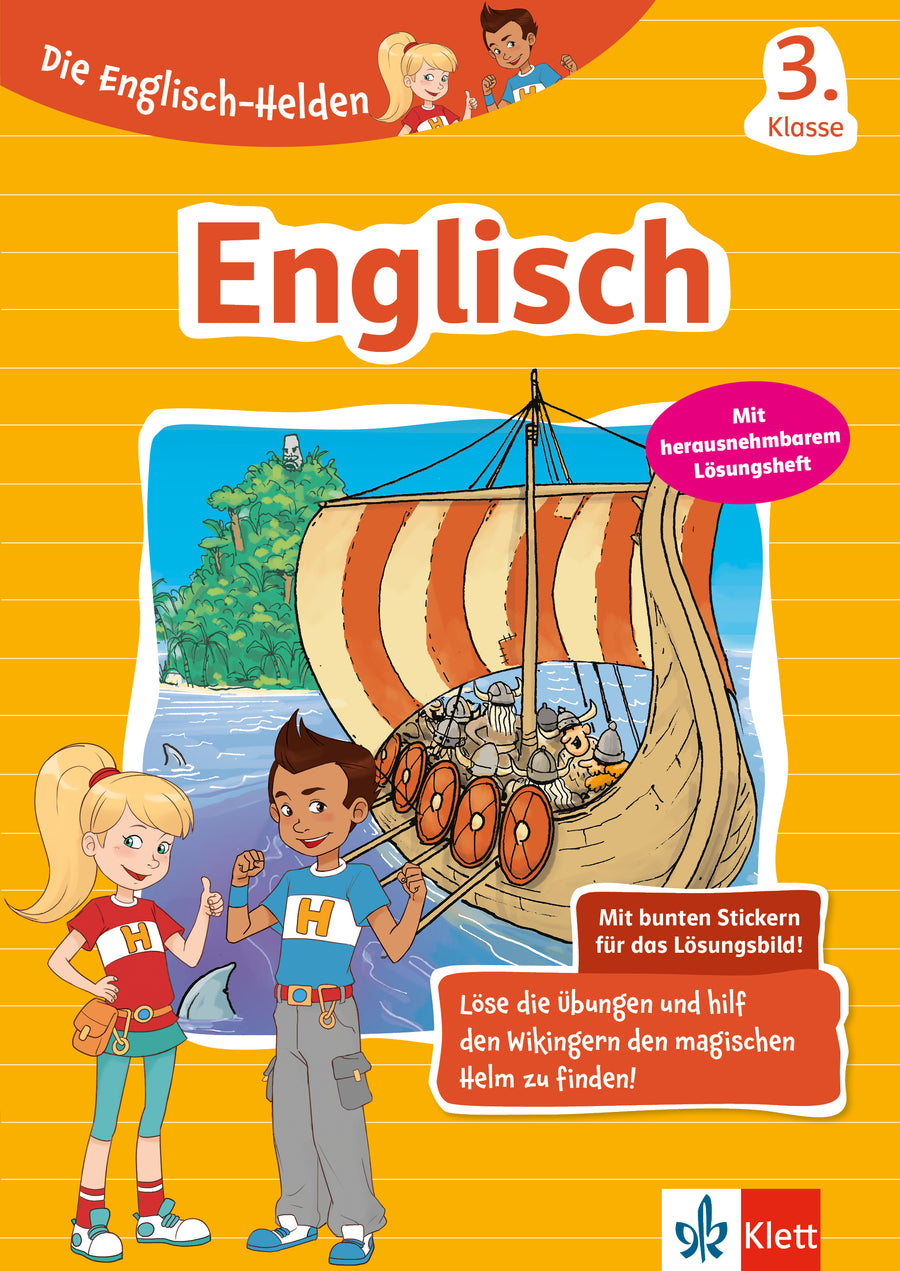 Cover: Klett Die Englisch-Helden Englisch 3. Klasse