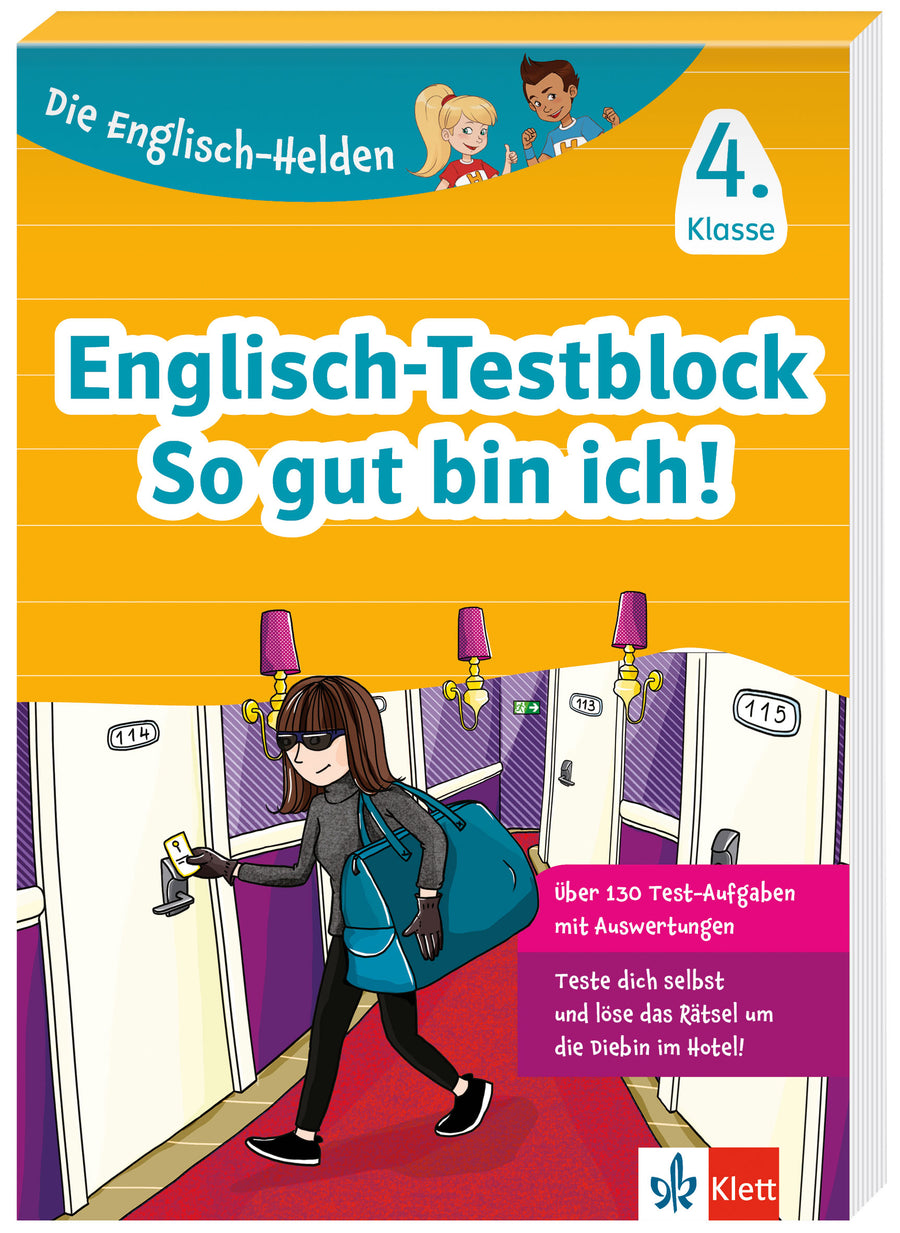 Originalcover – Klett Englisch-Testblock So gut bin ich! 4. Klasse