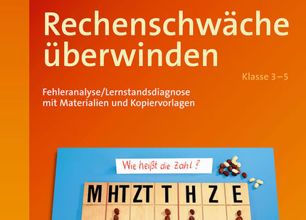 Buchcover: Rechenschwäche überwinden – Klasse 3–5 – Auer Verlag