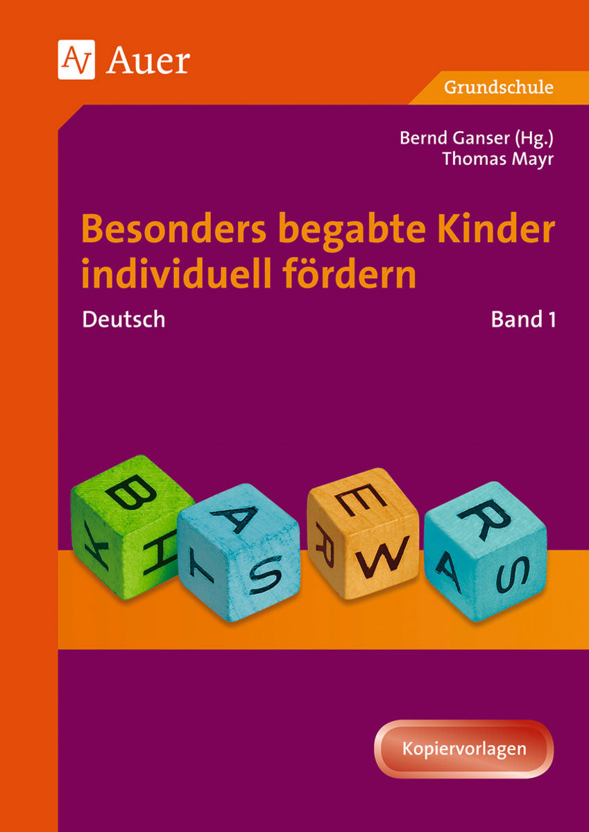 Begabte Kinder individuell fördern: Deutsch Band 1 – Klasse 1–4 – Originalcover