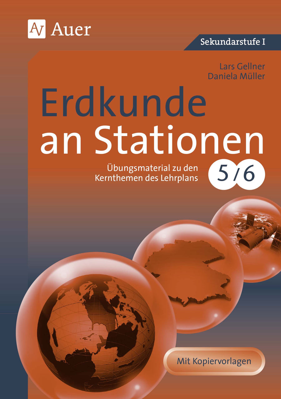 Erdkunde an Stationen – Klasse 5/6 – Originalcover des Verlags