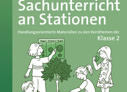 Originalcover: Sachunterricht an Stationen – Klasse 2 – Auer Verlag