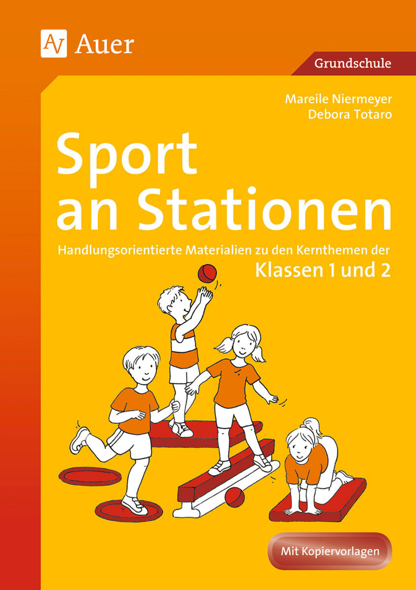 Buchcover: Sport an Stationen 1/2 – Auer Verlag