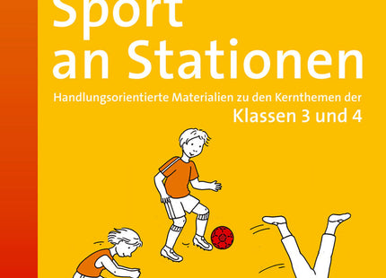 Originalcover: Sport an Stationen – Klasse 3/4 – Auer Verlag
