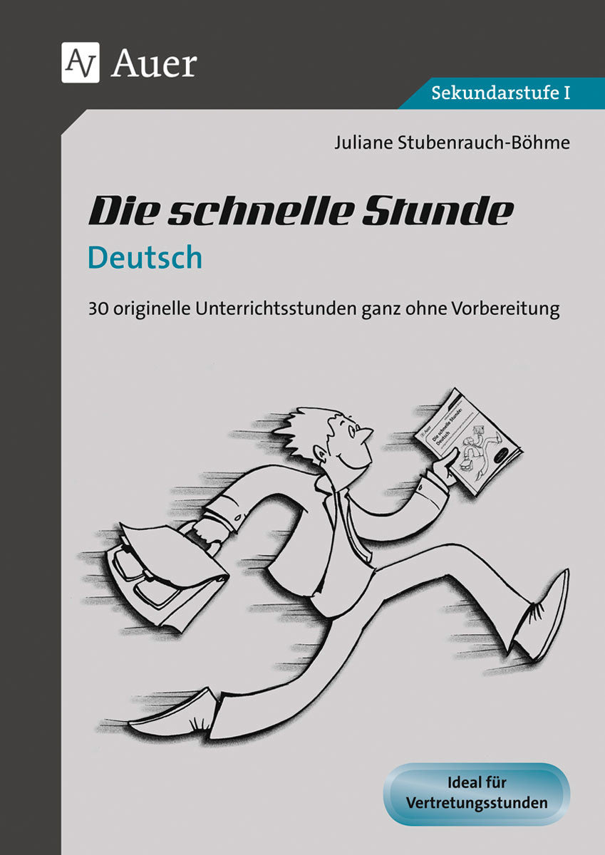 Die schnelle Stunde Deutsch – Klasse 5–10 – Originalcover des Verlags