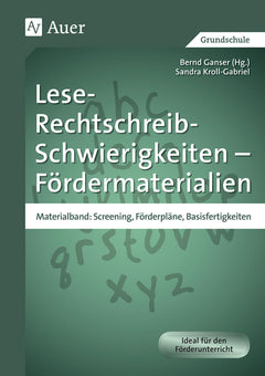 LRS-Fördermaterial 1: Screening und Basisfertigkeiten – Klasse 1–4