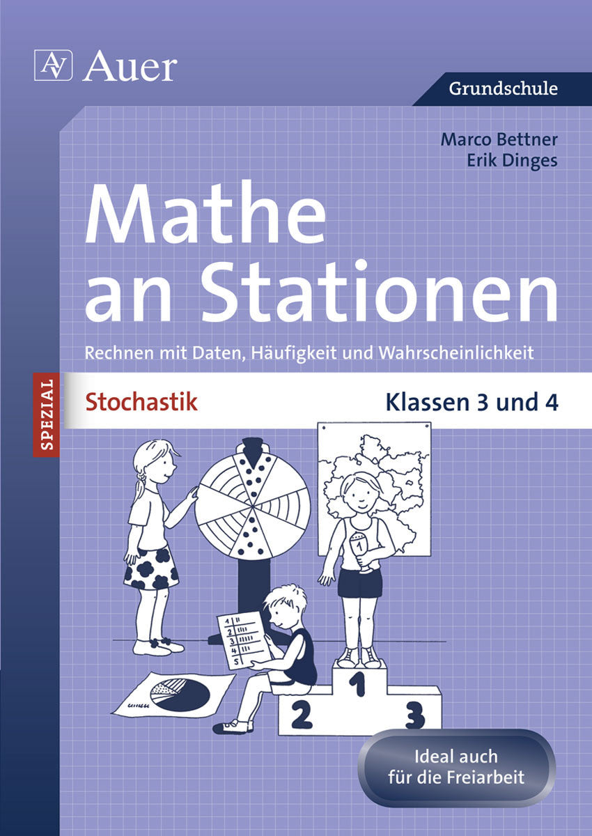 Mathe an Stationen Spezial: Stochastik – Klasse 3/4 – Originalcover