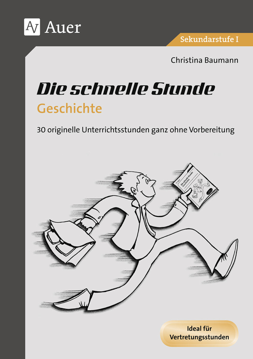 Die schnelle Stunde Geschichte – Klasse 5–10 – Originalcover des Verlags