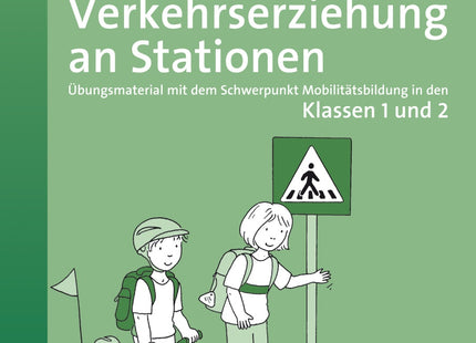 Verkehrserziehung an Stationen – Klasse 1/2 – Originalcover des Verlags