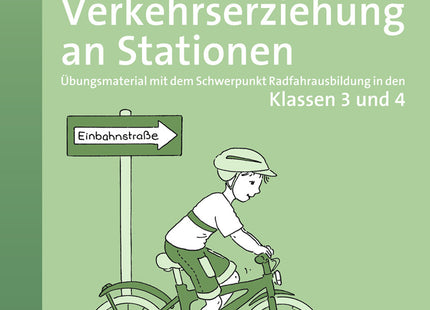 Verkehrserziehung an Stationen – Klasse 3/4 – Originalcover des Verlags