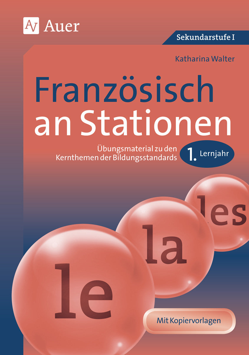 Französisch an Stationen – 1. Lernjahr – Originalcover