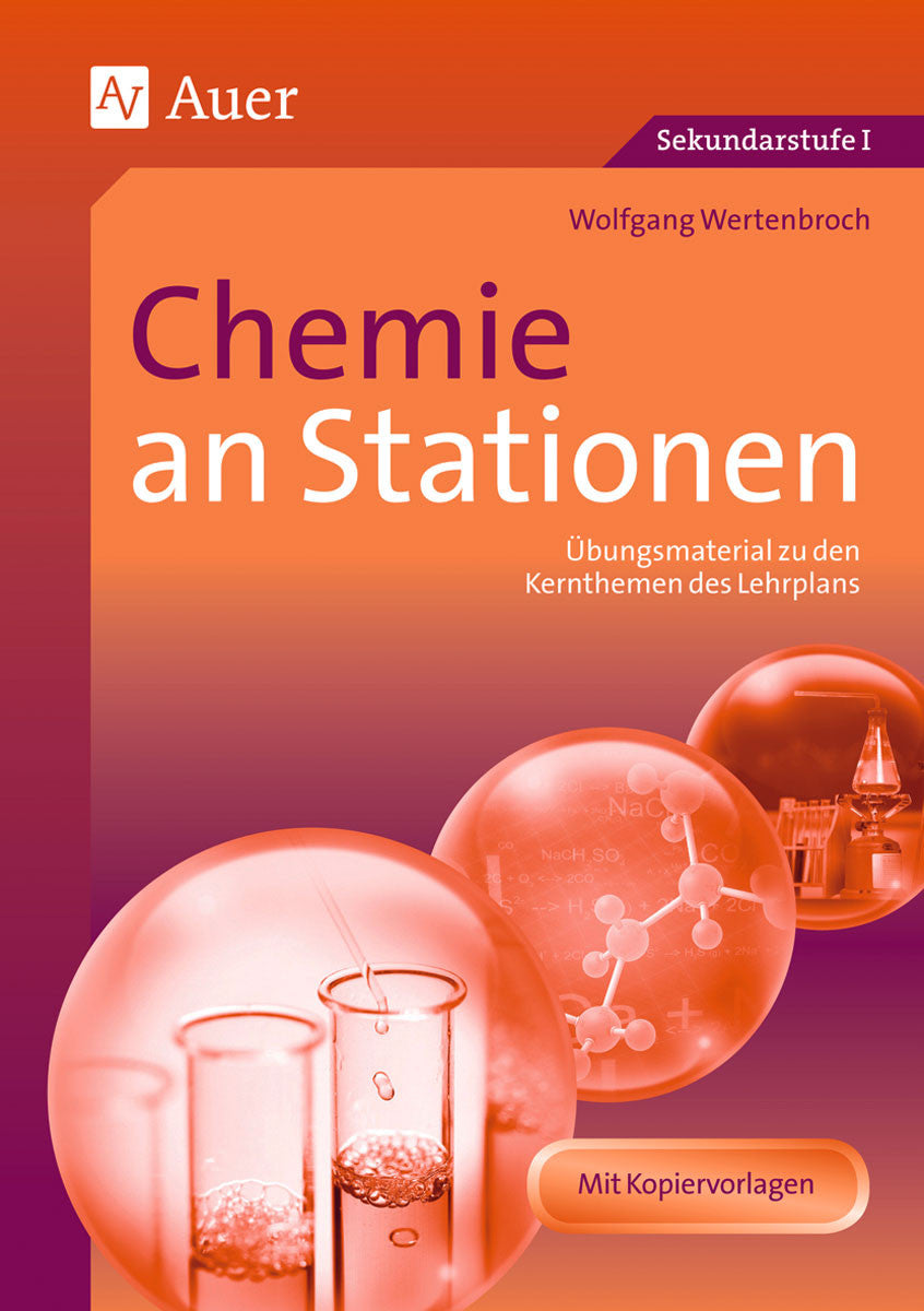 Originalcover: Chemie an Stationen – Klasse 5–10 – Auer Verlag