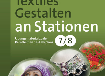 Textiles Gestalten an Stationen – Klasse 7/8 – Originalcover des Verlags
