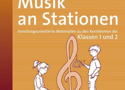 Buchcover: Musik an Stationen – Klasse 1/2 | Kopiervorlagen mit Audio-CD