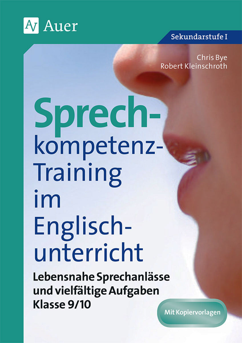 Originalcover: Sprechkompetenz-Training Englisch 9/10 – Auer Verlag