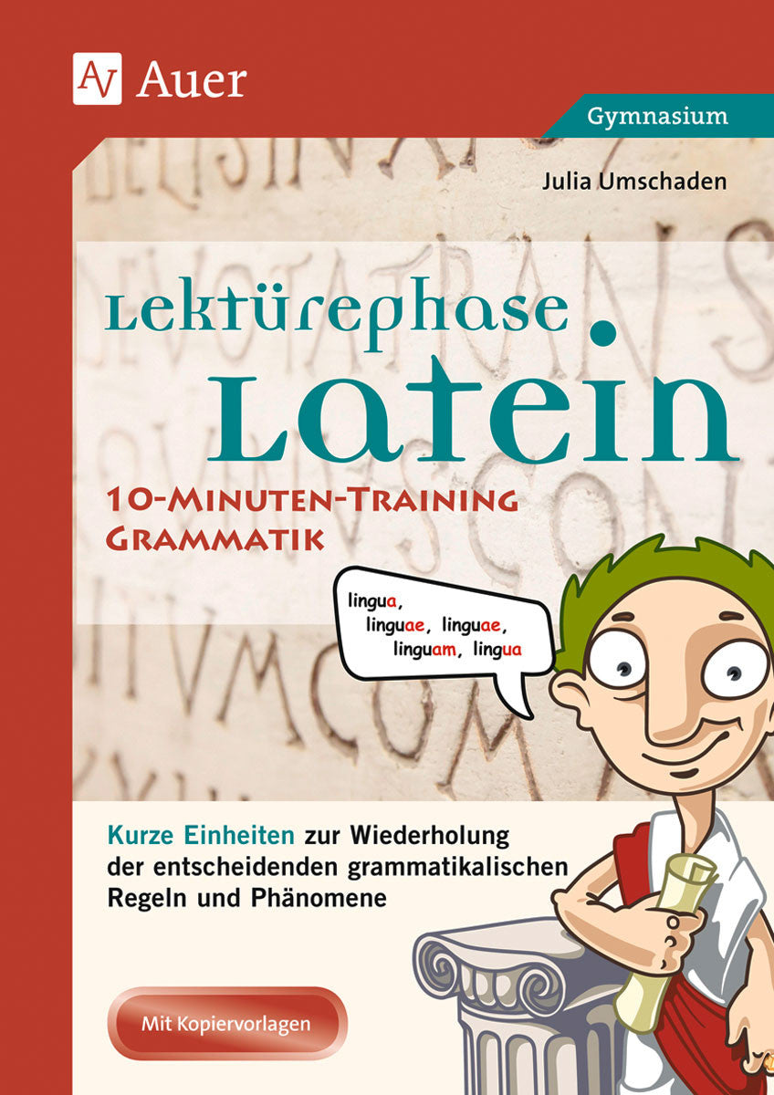 Lektürephase Latein: 10-Minuten-Training Grammatik – Klasse 8–13 – Originalcover