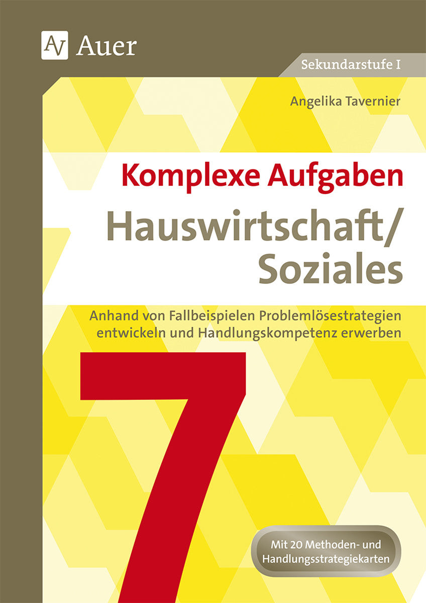 Originalcover: Komplexe Aufgaben Hauswirtschaft / Soziales – Klasse 7 – Auer Verlag