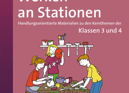 Buchcover: Werken an Stationen – Klasse 3/4 – Auer Verlag