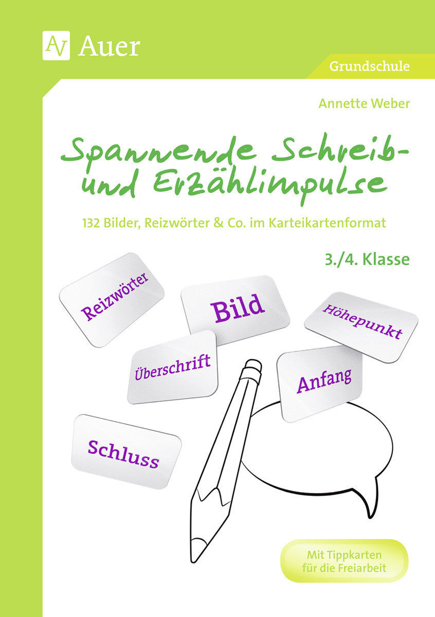 Spannende Schreib- und Erzählimpulse – Klasse 3/4 – Originalcover des Verlags