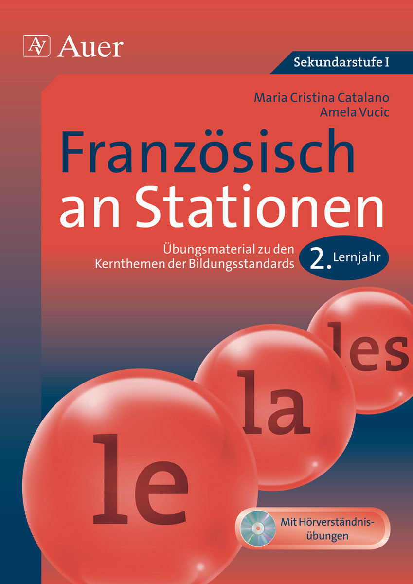 Französisch an Stationen – 2. Lernjahr – Originalcover