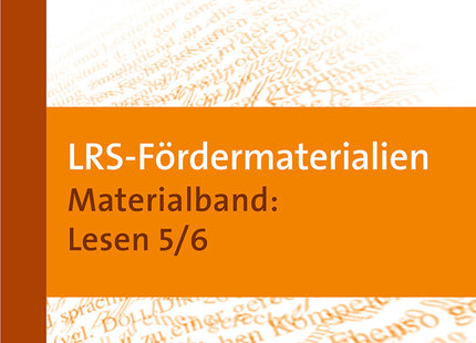 Buchcover: LRS-Fördermaterialien 3: Lesen – Klasse 5/6 – Auer Verlag