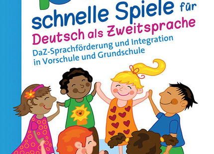 100 schnelle Spiele für Deutsch als Zweitsprache – Klasse 1/2 – Originalcover des Verlags