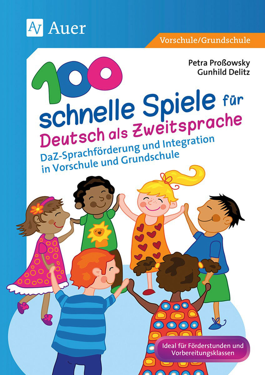 100 schnelle Spiele für Deutsch als Zweitsprache – Klasse 1/2 – Originalcover des Verlags