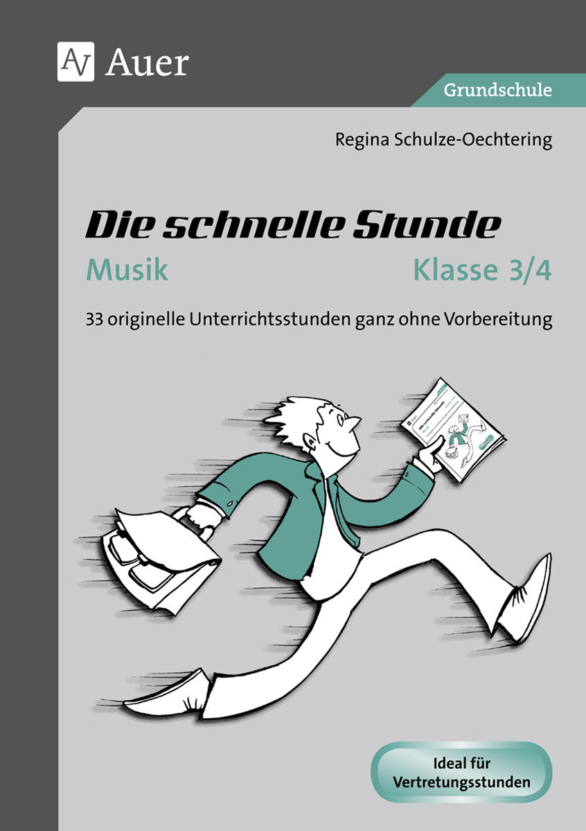 Originalcover: Die schnelle Stunde Musik – Klasse 3/4 – Auer Verlag