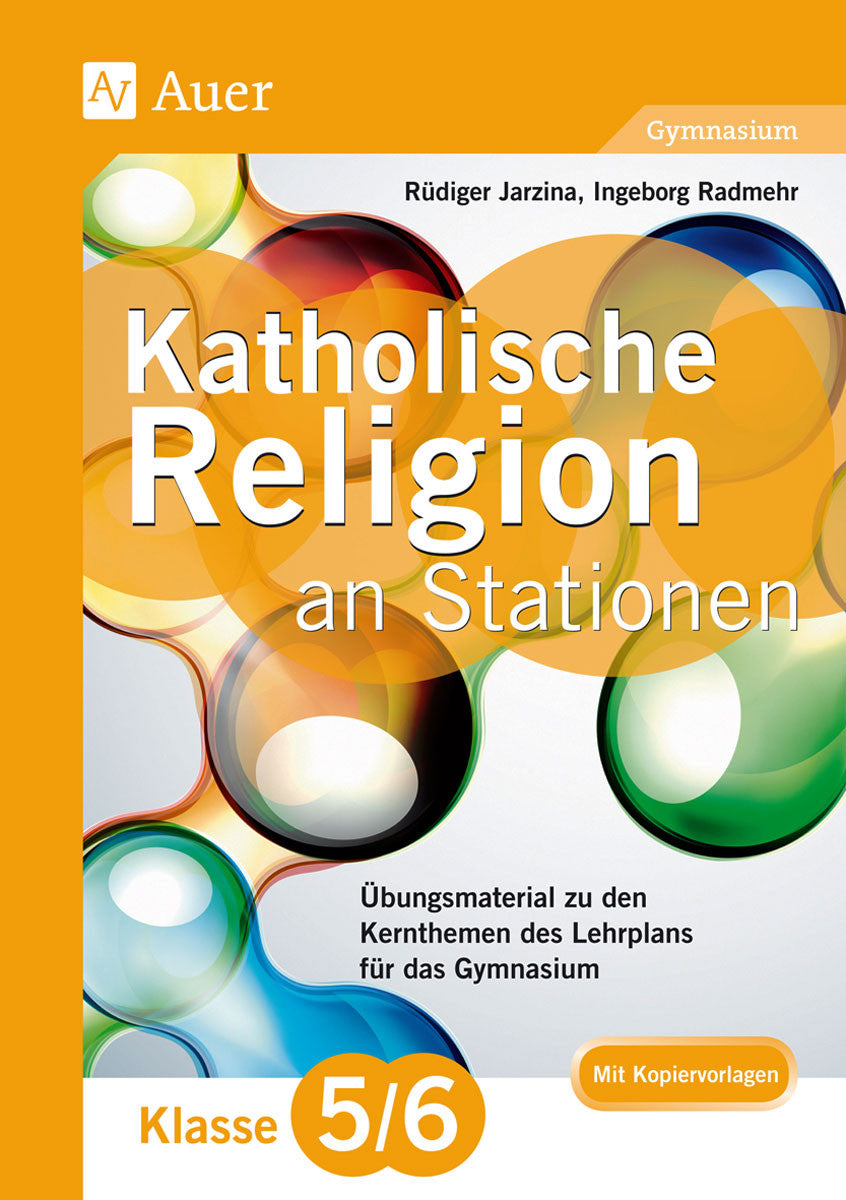 Katholische Religion an Stationen – Klasse 5/6 Gymnasium – Originalcover des Verlags