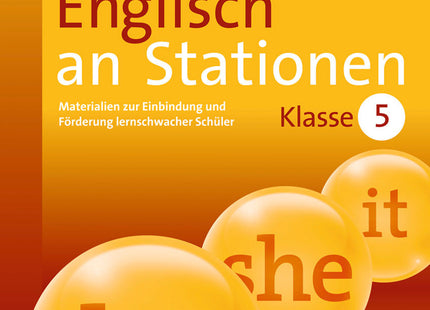 Englisch an Stationen – Klasse 5 Inklusion – Originalcover des Verlags