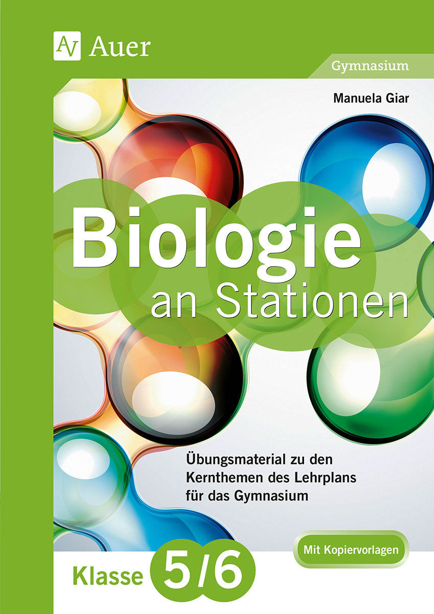 Biologie an Stationen – Klasse 5/6 Gymnasium – Originalcover