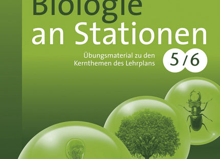 Buchcover: Biologie an Stationen – Klasse 5/6 Inklusion | Kopiervorlagen
