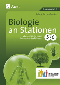 Biologie an Stationen – Klasse 5/6 Inklusion | Kopiervorlagen