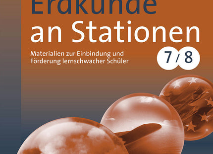 Buchcover: Erdkunde an Stationen – Klasse 7/8 Inklusion | Mit Lösungen