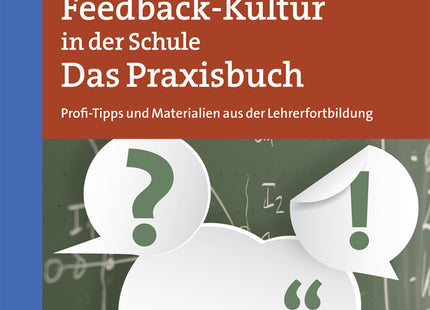 Feedback-Kultur in der Schule – Das Praxisbuch, mit CD-ROM – Originalcover