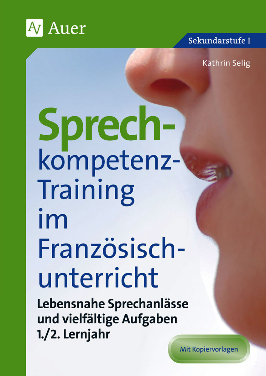 Originalcover: Sprechkompetenz-Training Französisch – Lernjahr 1/2