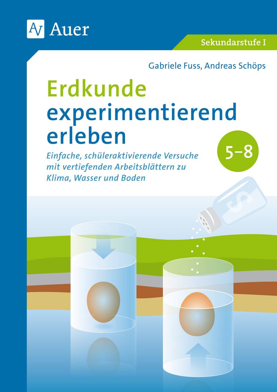 Erdkunde experimentierend erleben – Klasse 5–8 – Originalcover des Verlags