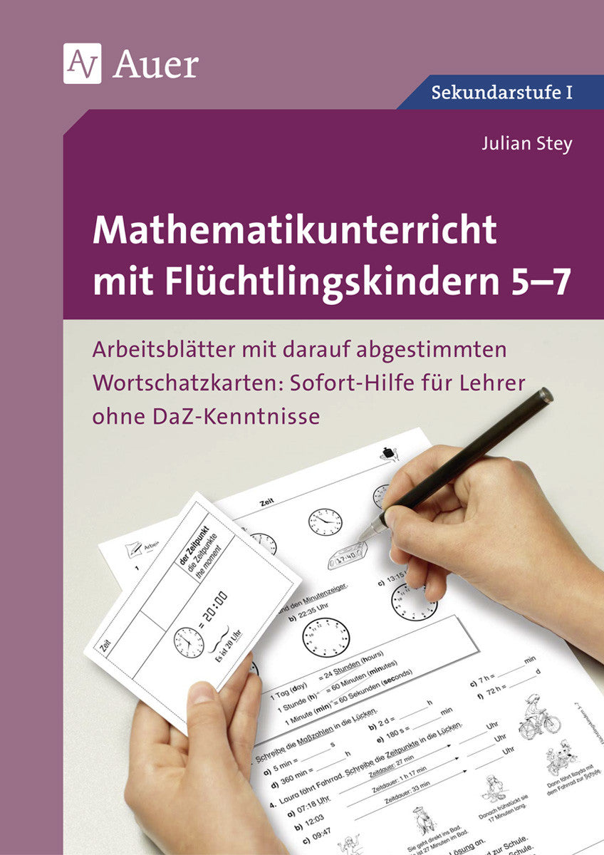 Buchcover: Mathematikunterricht mit Flüchtlingskindern – Klasse 5–7 – Auer Verlag