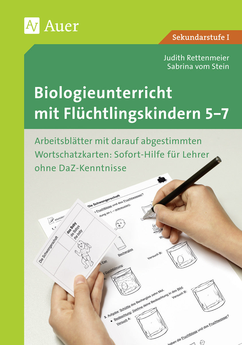 Buchcover: Biologieunterricht mit Flüchtlingskindern – Klasse 5–7 – Auer Verlag