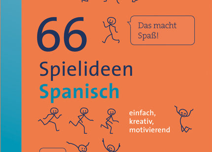 Originalcover: 66 Spielideen Spanisch – Klasse 5–10 – Auer Verlag